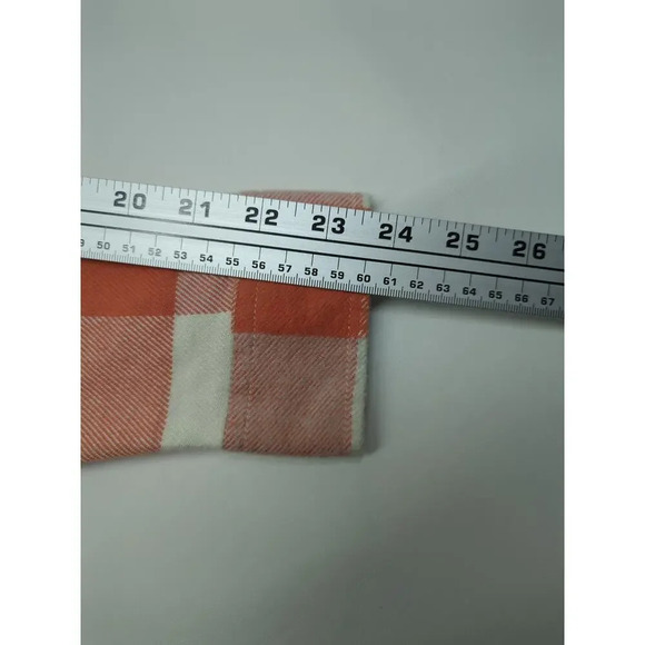 L.L.Bean Women's Soft-Brushed Flannel Shirt Jacket with Pockets Plaid XS - Picture 9 of 12